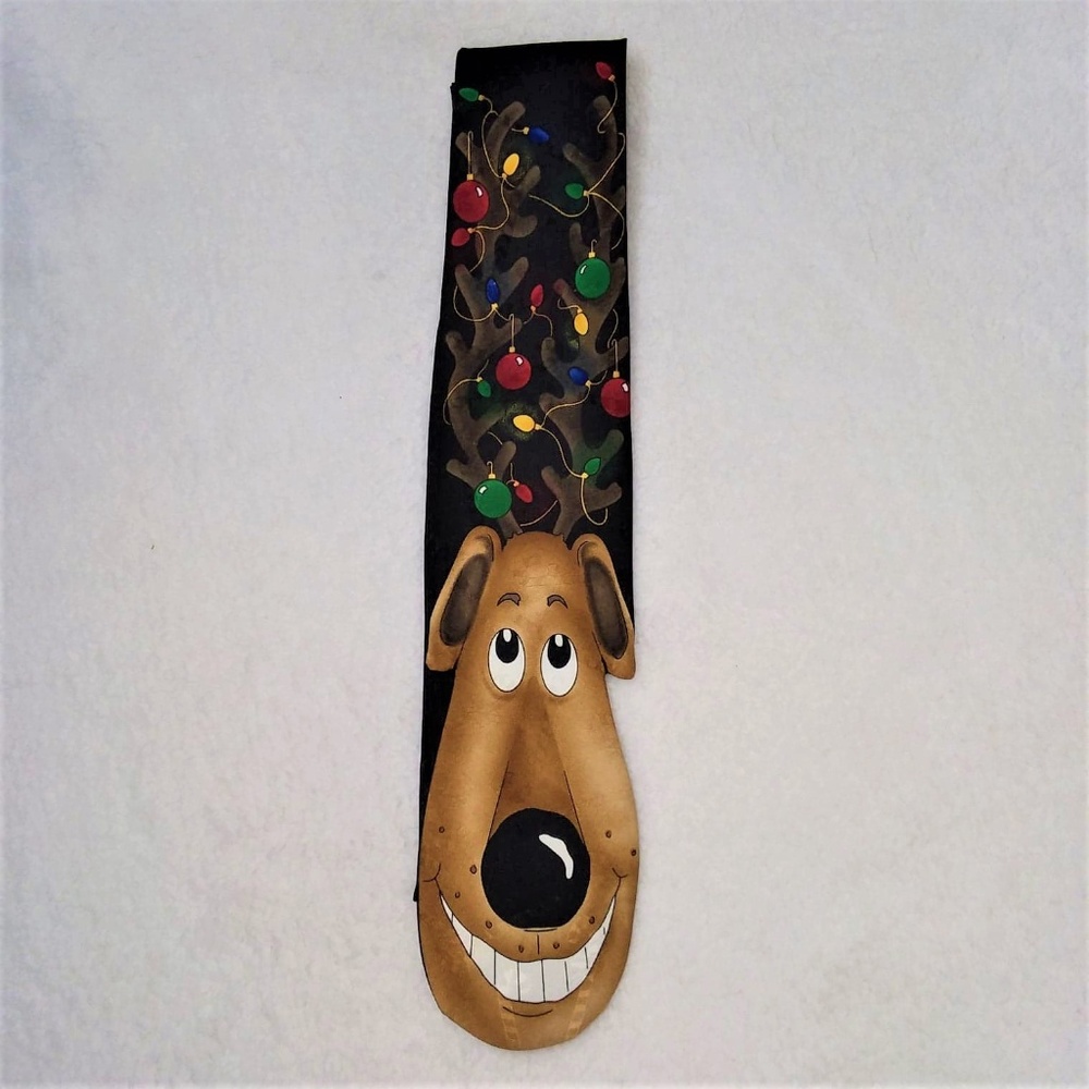 Reindeer Holiday Christmas Tie